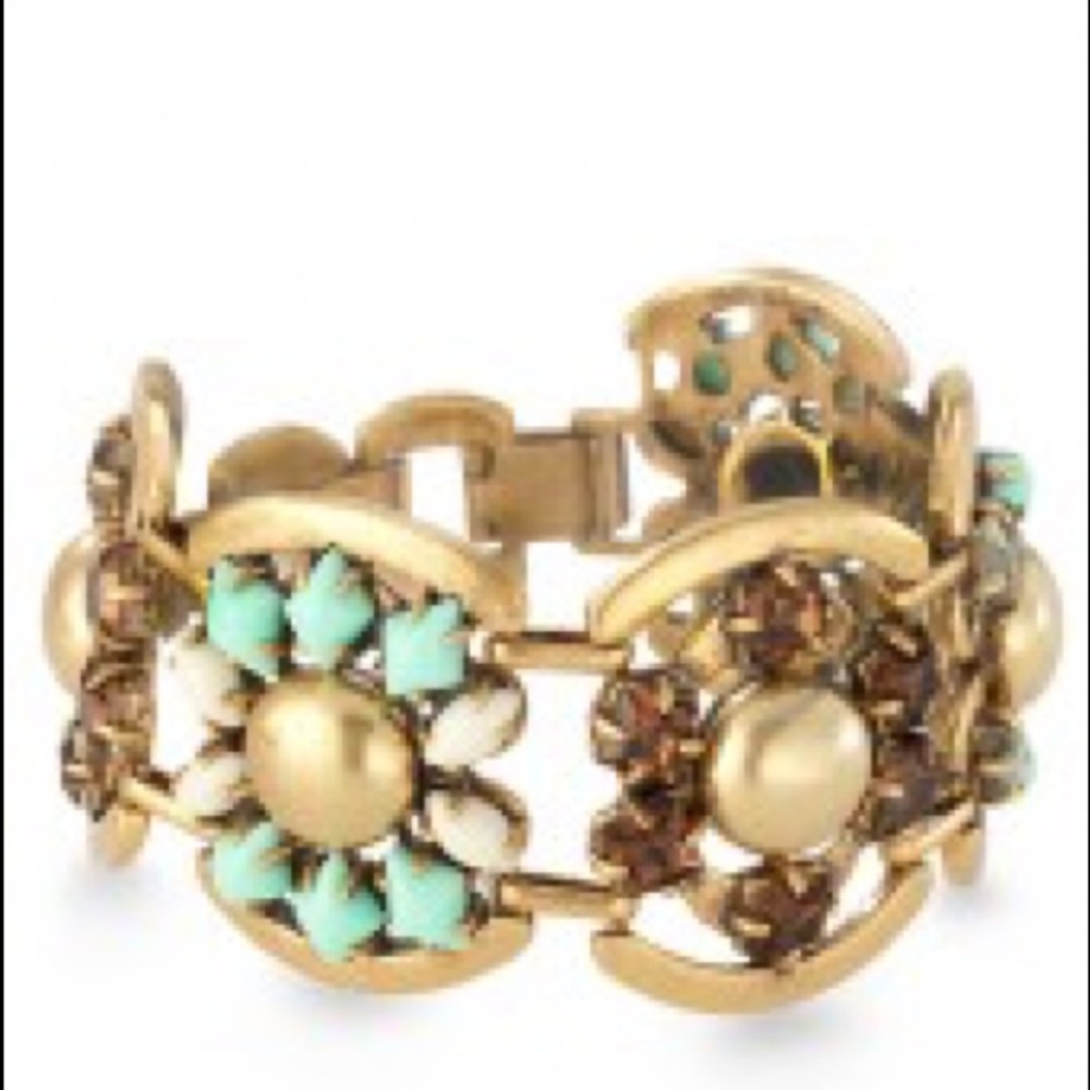 Stella & Dot Becca Bracelet Mint